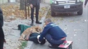 Человек упал с высоты и получил тяжелую травму.. Его пё