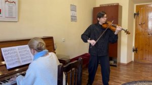 А. Вьетан. Концерт для скрипки N 2, 1 часть.