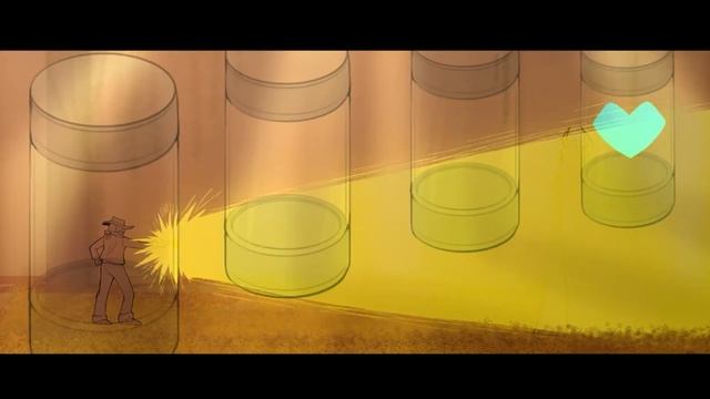 Undertale Yellow Анимация - Кловер встречает Азгора на пути ге смотреть онлайн