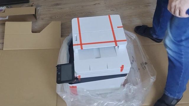 Распаковка Canon i SENSYS MF657Cdw смотреть онлайн