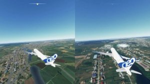 Microsoft Flight Simulator 2020 - Сравнение с подгрузкой карт и без