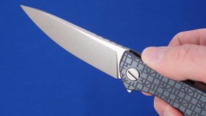 НОЖ ШИРОГОРОВА НЕОН СИНИЙ NEON ZERO M390 Sinkevich Touch Russia