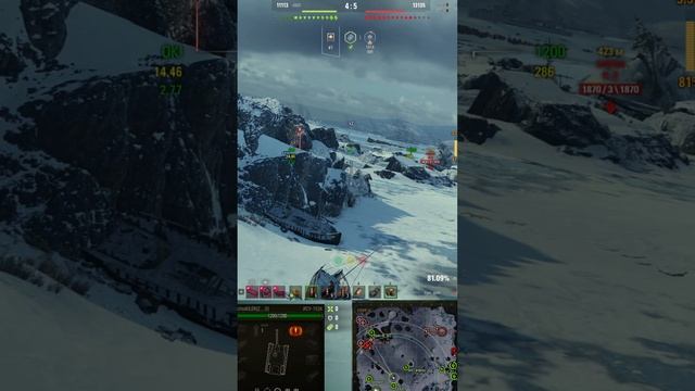 ИСУ-152К - ПЕРВЫЙ ПРЕМ С АЛЬФОЙ 750! #shorts смотреть онлайн