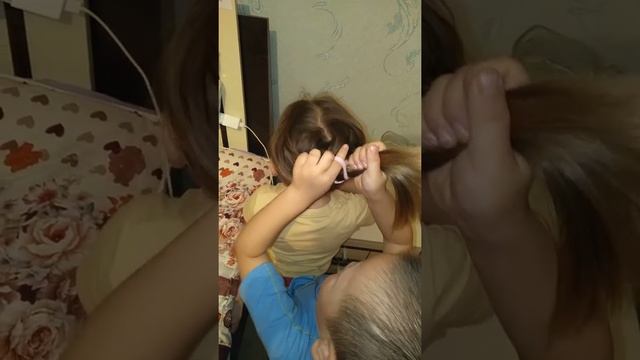 быстрая прическа.  хвостик от брата. Талгат Аян. Талғат смотреть онлайн