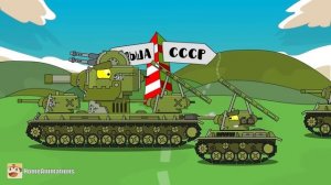 HomeAnimations – Мультики про танки  Общий враг - Мультики про танки
