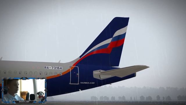 X-Plane 11 | Сочи (URSS) - Баку (UBBB) | Airbus A321 | VATSIM смотреть онлайн