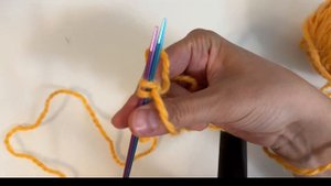 1 урок.  Вязание спицами для начинающих левшей. Классич