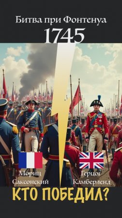Кто победил в Битве при Фонтенуа (1745)?