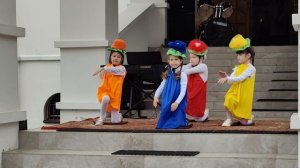 Танец "Краски Весны", воспитанники Детского сада №1 (Ма