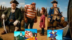 «Остров сокровищ» от нейросети