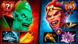 ✅NECROLYTE ПРОТИВ MONKEY KING В DOTA 2🔥