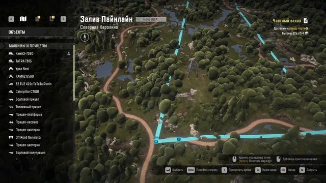 SnowRunner Залив Пайнлайн, лицом в грязь! красота по колено смотреть онлайн