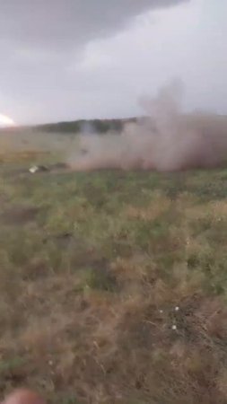 Первые кадры использования Российскими военнослужащими Северокорейской 107-мм РСЗО «Type 75» на ...