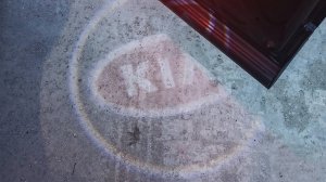 Проекция передних дверей автомобиля KIA Sorento Prime