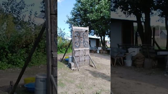 Метание ножей.Безоборотная техника. смотреть онлайн