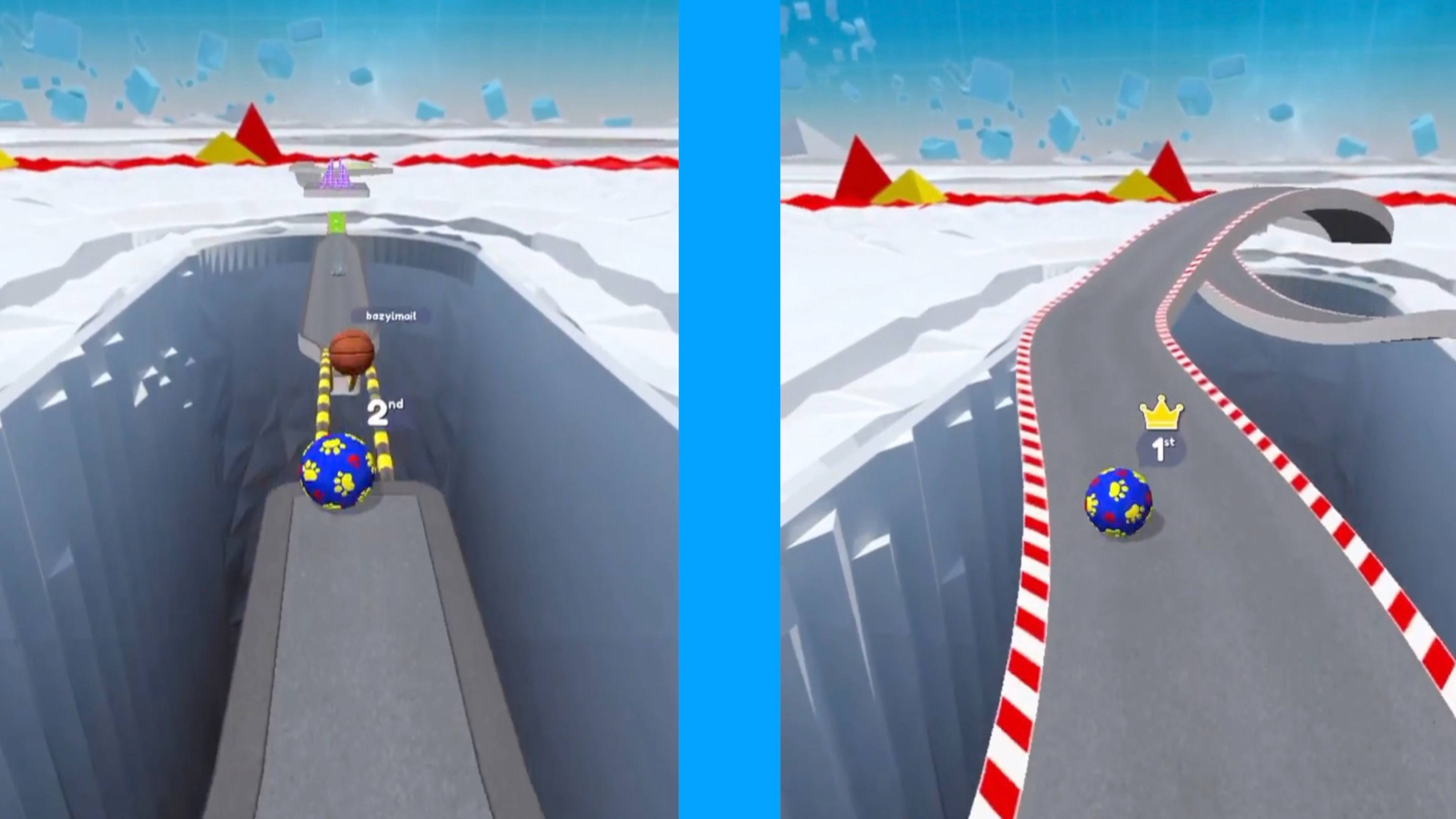 Going balls All Levels Gameplay IOS Android Going Balls Level 692 Race