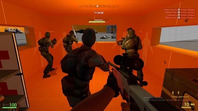 обзор карты Devbattle || Garrys Mod ||