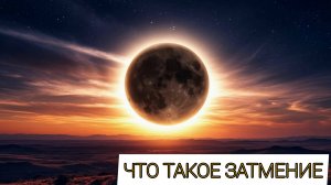 Что такое солнечное и лунное затмение для детей обучение