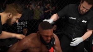 UFC 3 ДЖОН ДЖОНС VS АЛЕКСАНДР ГУСТАВСОН CPU VS CPU