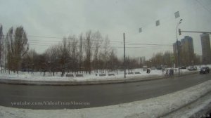 Трамвай 21 метро Щукинская - Таллинская улица // 2017