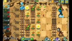 Wild West Day 22 - Plants vs Zombies 2 (Прохождение)