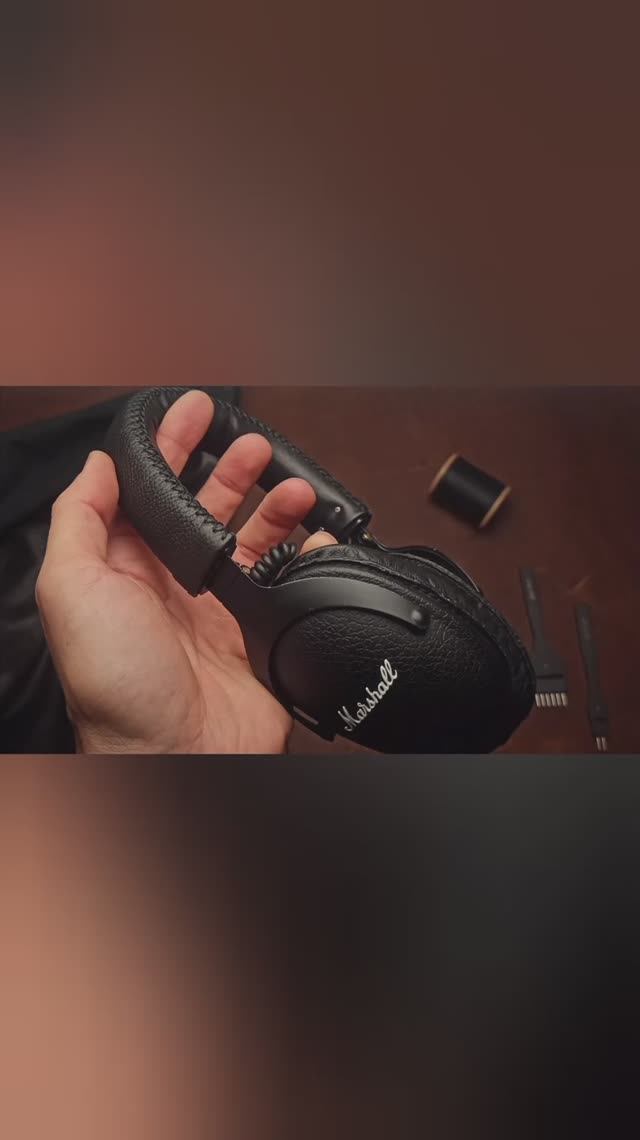 Перетяжка наушников Marshall (monitor)