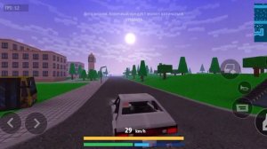 Изучаю город в Block City Wars 2.0