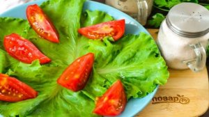 Белковый салат на ужин