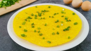 Необычный омлет на завтрак. Вкусно и просто