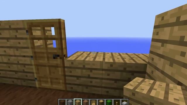 Дом на воде для начинающих игроков Minecraft смотреть онлайн