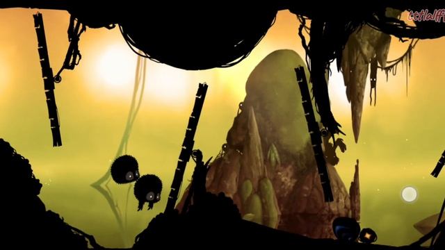 BADLAND - прохождение | летающий ёжик потерялся в загадочн смотреть онлайн