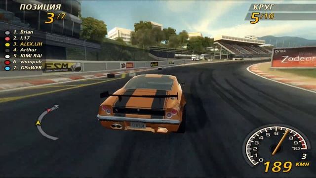 190. 10 кругов на выдержку 3. 10 laps for endurance 3 . Гонка. Онлайн. F смотреть онлайн