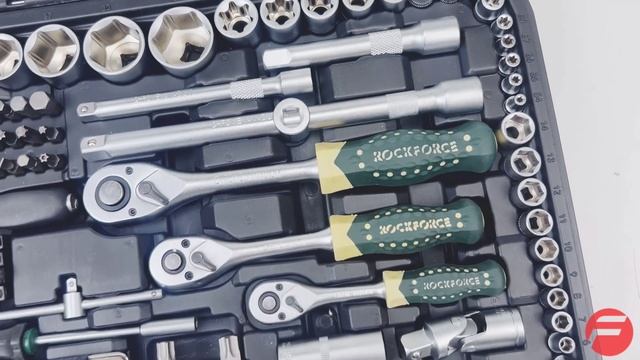 Rockforce Набор инструментов 216 предметов 1/4, 3/8, 1/2 (6гр.) RF LIGHT-38841-216(62002)