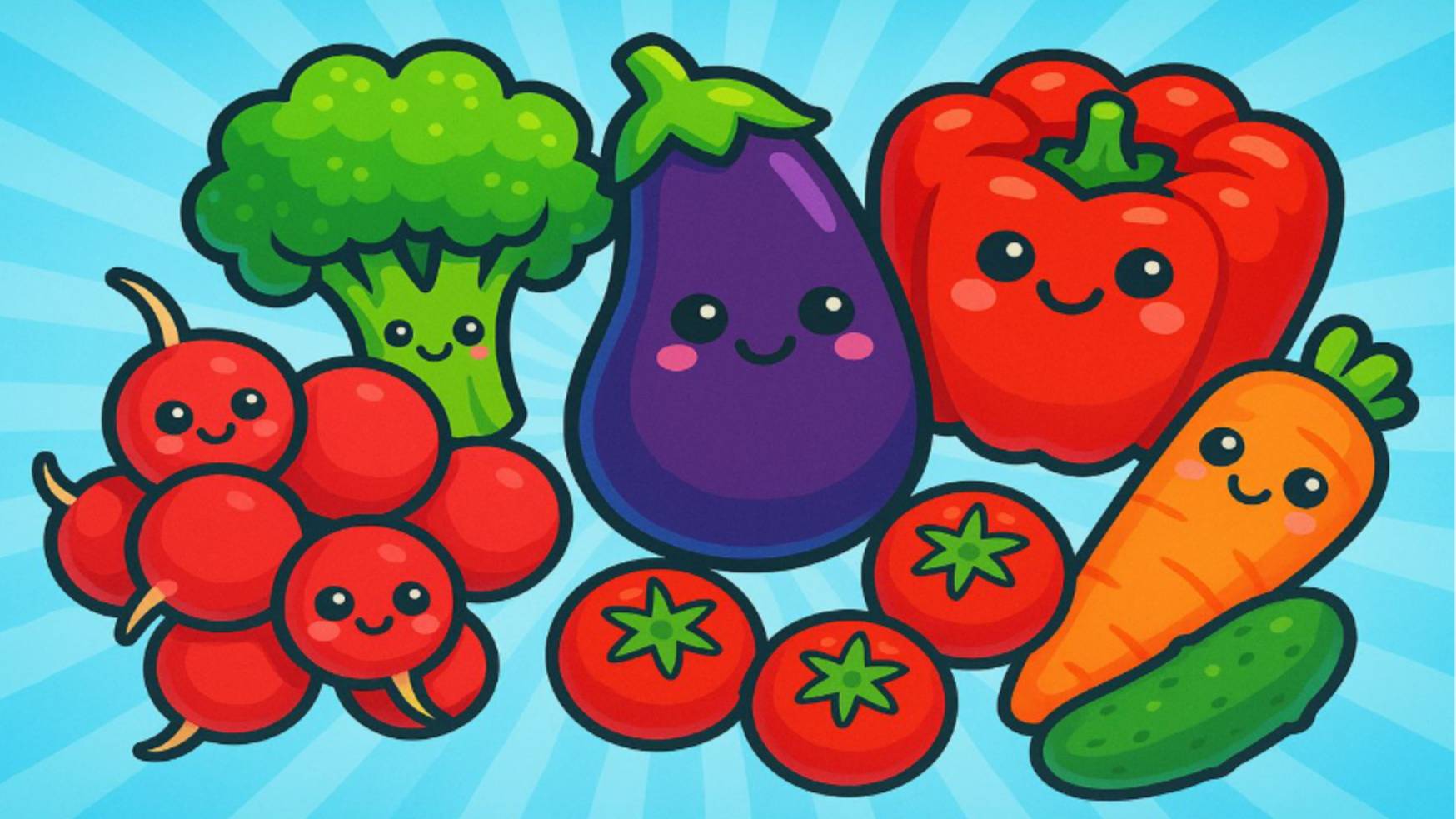 Английский для детей! Овощи🥦
