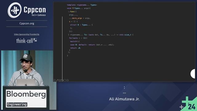 Lightning Talk: Every Use Case of Colon and Ellipses in C++ - Ali Almutawa Jr. - CppCon 2024