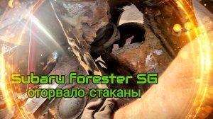 Синдром Субариста: Стаканы нафиг оторвало Subaru SG