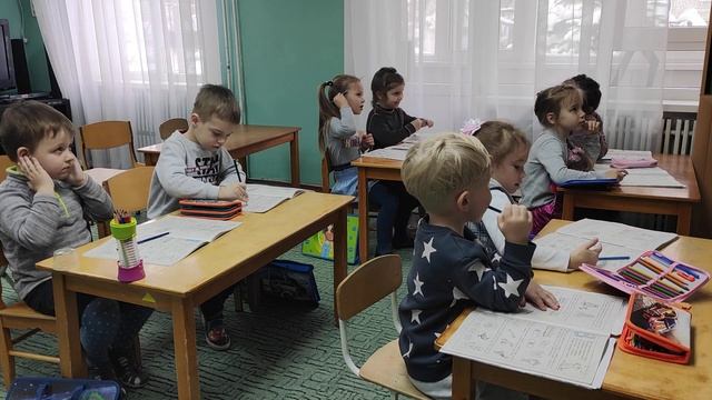 урок азбуки 4 года