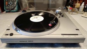 Орфей 103 С демонстрация работы проигрывателя