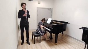 Нильсен концерт для кларнета с оркестром 
Кларнет- Карасев Никита
Фортепиано- Дарья Коваль