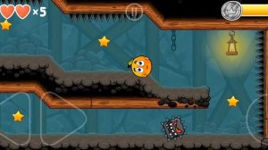 Прохождение уровня 63 в red ball 4#игра#redball