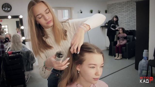 Объемная прическа смотреть онлайн