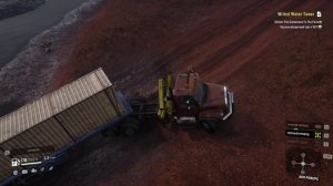 SnowRunner - Прохождение карты ( Outback heavy hauling ) Australia #16