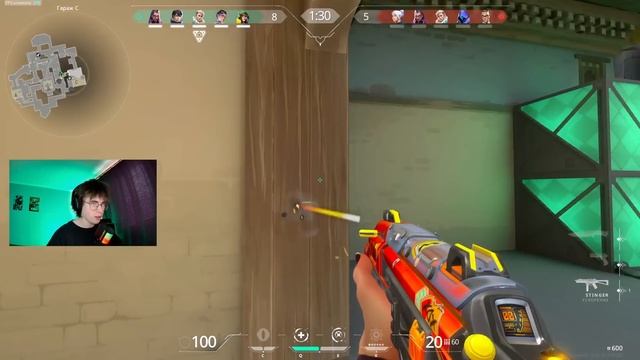 САМАЯ СУМАСШЕДШАЯ РЕЙНА В ВАЛОРАНТ смотреть онлайн