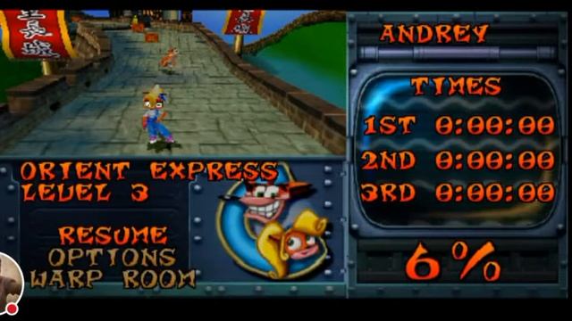 Ретро стрим Crash bandicoot 3:Warped # 1. смотреть онлайн