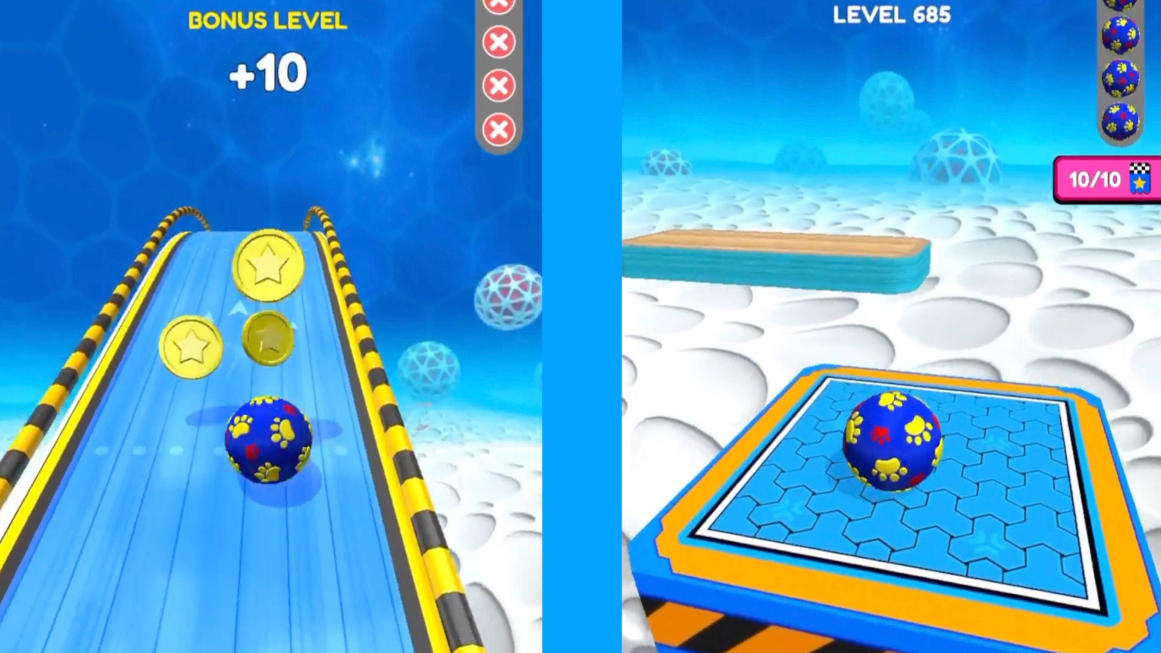 Going balls All Levels Gameplay IOS Android Going Balls Level 685 to 688 Race Football