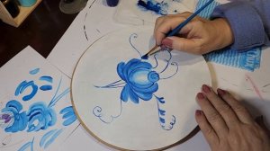 УРОКИ  ГЖЕЛИ - 2 ЧАСТЬ