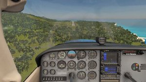 Cessna 172 / Посадка на Сейшелы