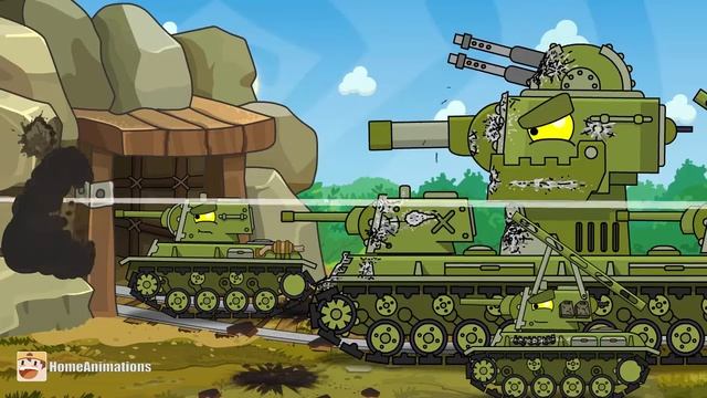 HomeAnimations – Мультики про танки  Отступление - Мультики про танки