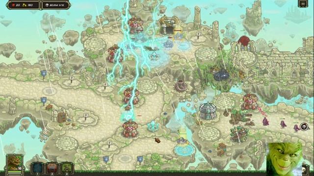 Kingdom Rush Origins (Невозможно) → Штаб Волшебников смотреть онлайн