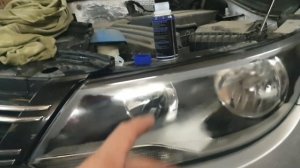 FAILED Химическая полировка фар | VW Tiguan